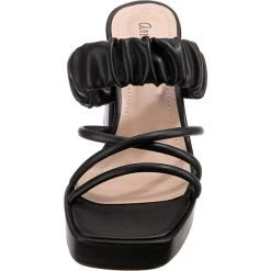 Ambellis Trendy Plateau Mules - Schwarz -CELENA-Shop 27109163 04