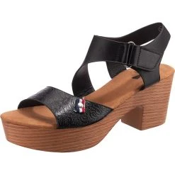 Inselhauptstadt Trend Insel Plateau Sandaletten