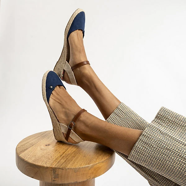 Ambellis Bast Keilsandaletten 4 Ambellis Bast Keilsandaletten – Bild 2