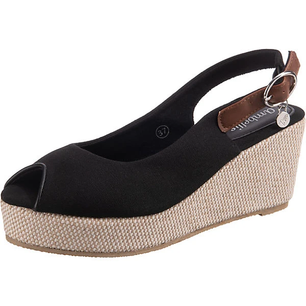 Ambellis Peeptoe Keilsandaletten 3 Ambellis Peeptoe Keilsandaletten