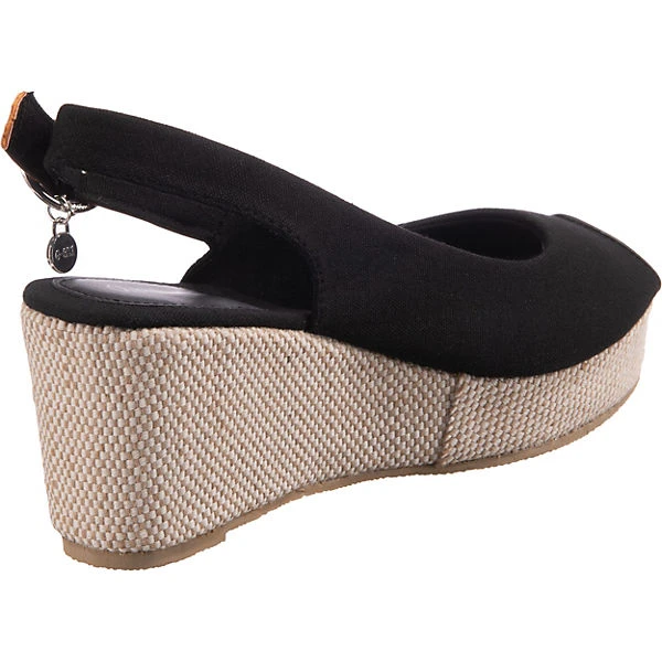 Ambellis Peeptoe Keilsandaletten 7 Ambellis Peeptoe Keilsandaletten – Bild 5