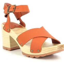 Kickers Kick Wise Plateau-Sandaletten - Orange