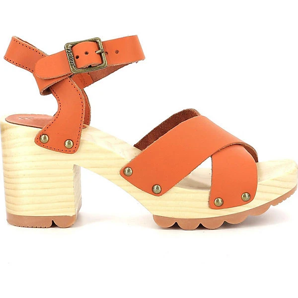 Kickers Kick Wise Plateau-Sandaletten - Orange 4 Kickers Kick Wise Plateau-Sandaletten - Orange – Bild 2