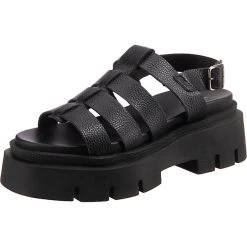 Apple Of Eden Suelen Plateau-Sandaletten - Schwarz