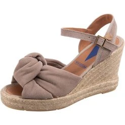 Verbenas Star Velour Keilsandaletten