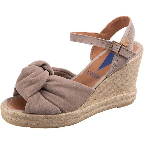 Verbenas Star Velour Keilsandaletten 3 Verbenas Star Velour Keilsandaletten