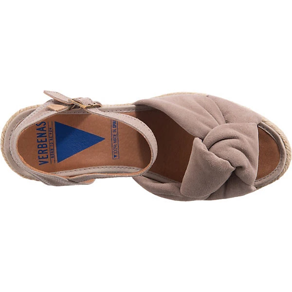 Verbenas Star Velour Keilsandaletten 7 Verbenas Star Velour Keilsandaletten – Bild 5