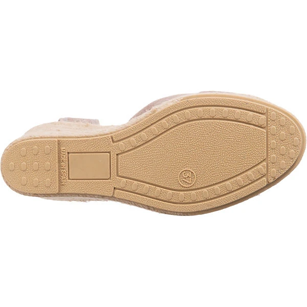 Verbenas Star Velour Keilsandaletten 8 Verbenas Star Velour Keilsandaletten – Bild 6