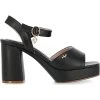 MEXX Lou Plateau-Sandaletten - Schwarz -CELENA-Shop 27471311 01