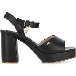 MEXX Lou Plateau-Sandaletten - Schwarz