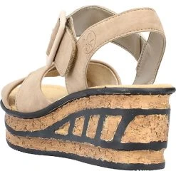 Rieker Keilsandaletten - Beige -CELENA-Shop 27478878 06