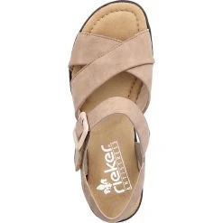 Rieker Keilsandaletten - Beige -CELENA-Shop 27478878 07