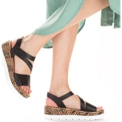 Rieker Keilsandaletten - Schwarz -CELENA-Shop 27478892 02