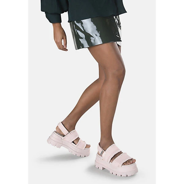 Buffalo Plateausandale ASPHA STR Plateau-Sandaletten - Rosa 4 Buffalo Plateausandale ASPHA STR Plateau-Sandaletten - Rosa – Bild 2