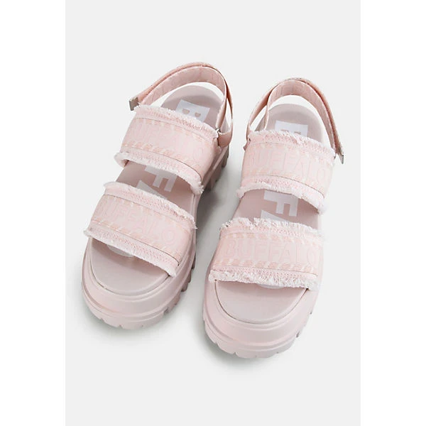 Buffalo Plateausandale ASPHA STR Plateau-Sandaletten - Rosa 5 Buffalo Plateausandale ASPHA STR Plateau-Sandaletten - Rosa – Bild 3