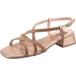 Menbur Riemchensandaletten - Rosegold