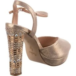 Menbur Plateau-Sandaletten - Gold -CELENA-Shop 27583685 05