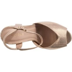 Menbur Plateau-Sandaletten - Gold -CELENA-Shop 27583685 06