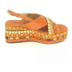 Alma En Pena Sandalette Tejus Klassische Sandaletten - Orange -CELENA-Shop 27706004 05