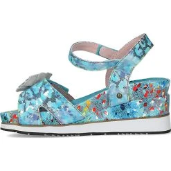 Laura Vita Hecio 18 Keilsandaletten - Türkis -CELENA-Shop 27716936 04