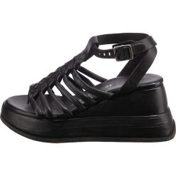 A.S.98 Reale Keilsandaletten - Schwarz -CELENA-Shop 28197941 03