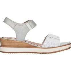 Remonte D6455-90 Keilsandaletten - Silber/weiß 14 Remonte D6455-90 Keilsandaletten - Silber/weiß -CELENA-Shop 28255103 05