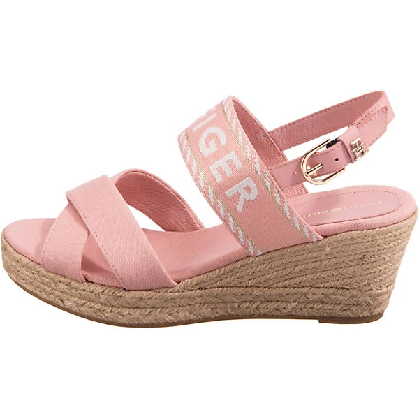 Tommy Hilfiger Keilsandaletten - Rosa 4 Tommy Hilfiger Keilsandaletten - Rosa – Bild 2