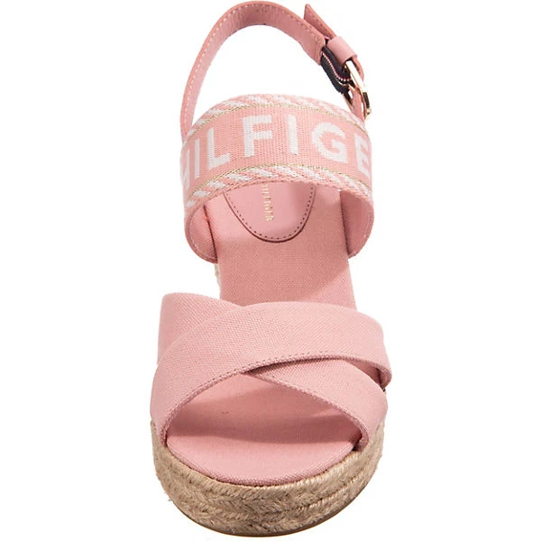Tommy Hilfiger Keilsandaletten - Rosa 5 Tommy Hilfiger Keilsandaletten - Rosa – Bild 3