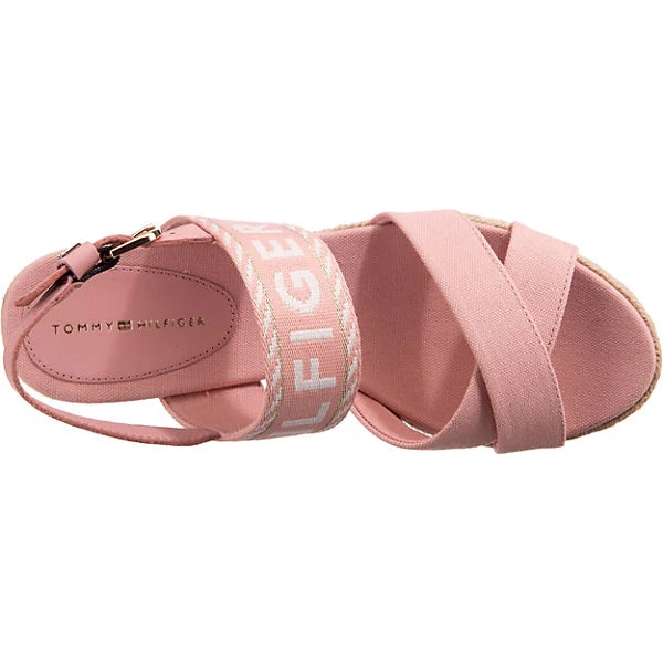 Tommy Hilfiger Keilsandaletten - Rosa 7 Tommy Hilfiger Keilsandaletten - Rosa – Bild 5
