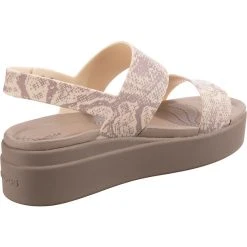 Crocs Brooklynsnakelowwdg Plateau-Sandaletten - Beige 13 Crocs Brooklynsnakelowwdg Plateau-Sandaletten - Beige -CELENA-Shop 28300234 05
