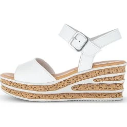 Gabor Keilsandaletten 24.651.21 Riemchensandalen - Weiß -CELENA-Shop 28363885 02