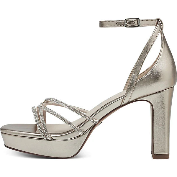 Tamaris Riemchensandaletten - Gold 4 Tamaris Riemchensandaletten - Gold – Bild 2