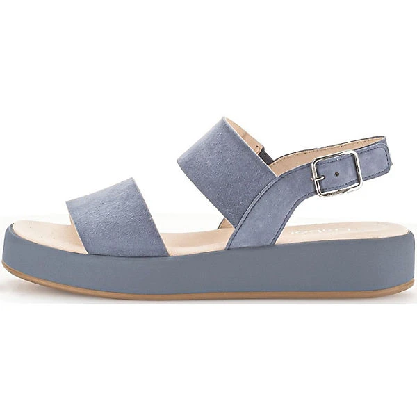 Gabor Sandalen Riemchensandaletten - Blau/grau 4 Gabor Sandalen Riemchensandaletten - Blau/grau – Bild 2
