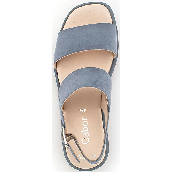 Gabor Sandalen Riemchensandaletten - Blau/grau 6 Gabor Sandalen Riemchensandaletten - Blau/grau – Bild 4