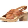 Pikolinos Canarias Plateau-Sandaletten - Cognac