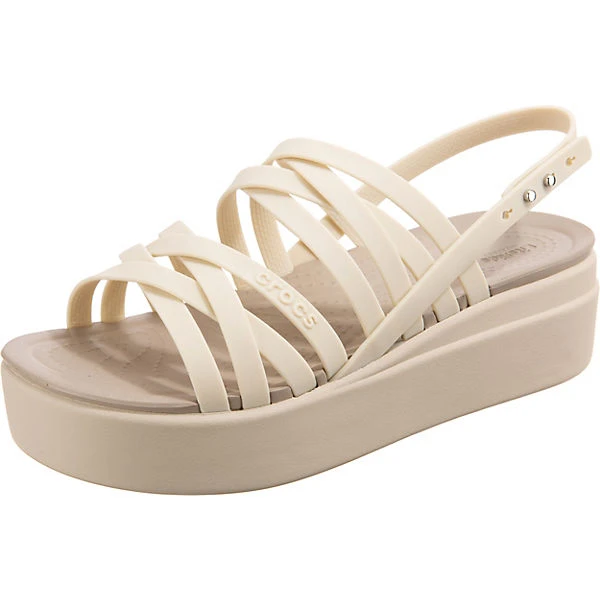 Crocs Brooklyn Strappy Lowwdg Plateau-Sandaletten 3 Crocs Brooklyn Strappy Lowwdg Plateau-Sandaletten