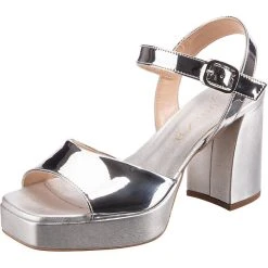 Unisa Riemchensandaletten - Silber