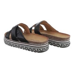 Ital-Design Plateausandaletten , Flach, Offene Ferse -CELENA-Shop 29121820 03