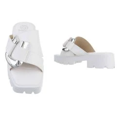 Ital-Design Plateausandaletten , Blockabsatz, Offene Ferse -CELENA-Shop 29124332 03