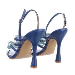 Ital-Design Sandalen & Sandaletten Schnalle, Pfennig-/Stilettoabsatz, Strass -CELENA-Shop 29128267 03