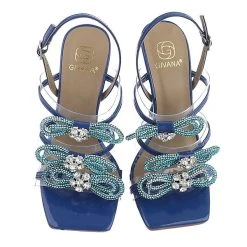 Ital-Design Sandalen & Sandaletten Schnalle, Pfennig-/Stilettoabsatz, Strass -CELENA-Shop 29128267 04