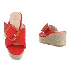 Ital-Design Plateausandaletten , Keilabsatz/Wedge, Offene Ferse -CELENA-Shop 29234062 03