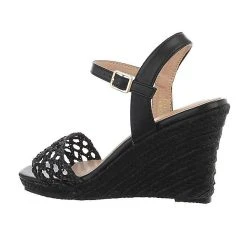 Ital-Design Keilsandaletten Schnalle, Keilabsatz/Wedge,