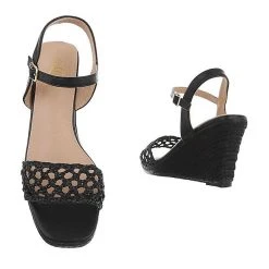 Ital-Design Keilsandaletten Schnalle, Keilabsatz/Wedge, -CELENA-Shop 29234438 03