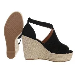 Ital-Design Plateausandaletten Schnalle, Keilabsatz/Wedge, -CELENA-Shop 29248281 02