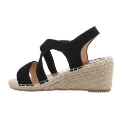 Ital-Design Keilsandaletten , Keilabsatz/Wedge, Geflochten