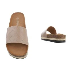 Ital-Design Plateausandaletten , Flach, Offene Ferse -CELENA-Shop 29250681 03