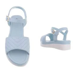 Ital-Design Plateausandaletten Schnalle, Keilabsatz/Wedge, -CELENA-Shop 29250740 03