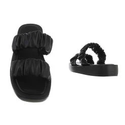 Ital-Design Plateausandaletten , Flach, Offene Ferse -CELENA-Shop 29252164 03