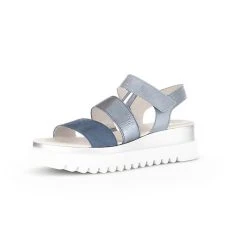 Gabor Plateau Sandalen 24.610.66 Plateau-Sandaletten - Blau -CELENA-Shop 29449142 03